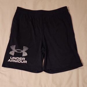 Under Armour Men's Black Shorts. Size YXL